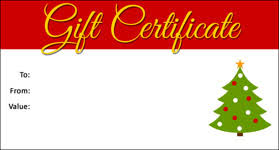 Gift Template Select A Gift Certificate Template To Customize