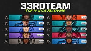 week 7 nfl top 10 wide receivers right now