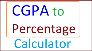 convert cgpa into percene calculator