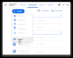Google classroom is a free web service developed by google for schools that aims to simplify creating, distributing, and grading assignments. Add Topics To The Classwork Page Computer Classroom Help