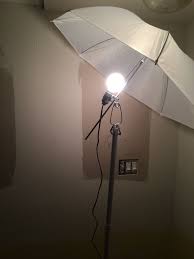 How To Make An Umbrella Light For Photography Photography Lighting Diy Diy Photography Umbrella Lights