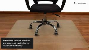 a guide to choosing an office chair mat