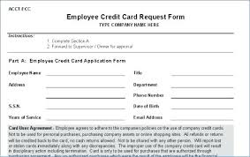 Sample Credit Application Forms Commercial Form Template Corporate