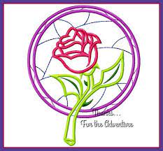 Princess Belle S Stained Glass Rose