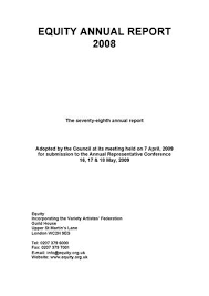 2008 Equityuk Annual Report By Caron Lyon Issuu