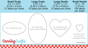 16 Oz Jar Label Size Size Chart Other Canningcrafts Top