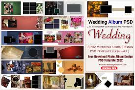 photo wedding al design psd template