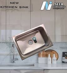 single bowl kitchen sink