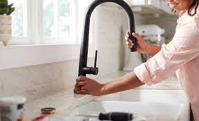 kitchen faucet and side sprayer