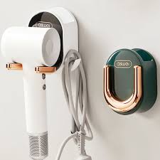 Wall Mounted Hair Dryer Holder Foldable