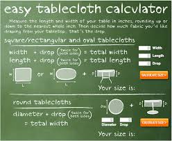 How To Order Custom Size Tablecloths Tablecloth Sizes