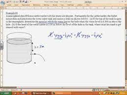 Example Problems With Bernoulli S