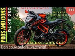 don t ktm duke 250 bs6 without