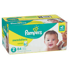 Pampers Swaddlers Diapers Size 2 84s