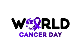 world cancer day sticker design vector