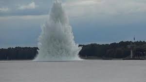 Poland: Massive WW2 bomb detonates underwater during navy operation |  Euronews