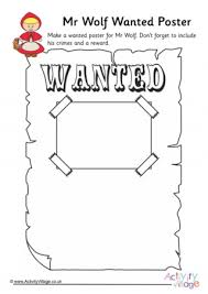 So, finally we make here these list of awesome picture for your inspiration and information reason regarding the wanted poster coloring page as part of coloring pages online exclusive update collection. Little Red Riding Hood