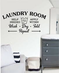 Laundry Room Wall Art Sticker Decal
