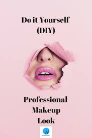 diy professional makeup look