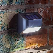 Solar Fence Post And Wall Light