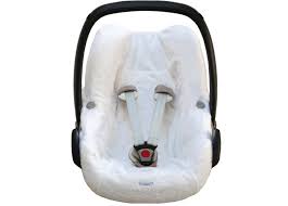 Maxi Cosi Pebble Summer Cover In White