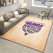 sacramento kings area rugs basketball