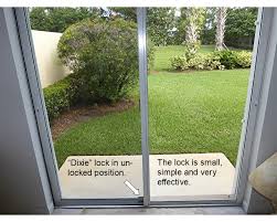 effective sliding patio door lock