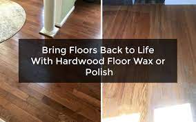 hardwood floor wax