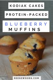 protein packed kodiak blueberry ins