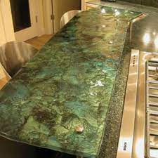 Eco Friendly Recycled Glass Countertops