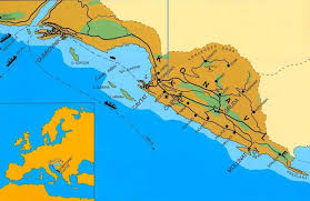 The outline map above is of croatia, a country occupying an area of 56,594 km 2 (21,851 sq mi) in europe. Maps Of Dubrovnik And The Old Town On The Dalmatian Coast Of Croatia