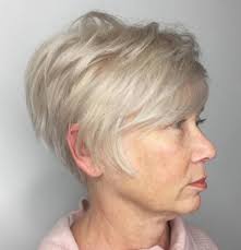 It is better to add some volume and layer when styling these short haircuts for older women, since some of them may have thin and less hair with the aging. 20 Flawless Pixie Haircuts For Women Over 50