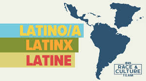 hispanic latino a and latinx