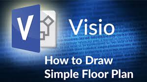 floor plan in microsoft visio