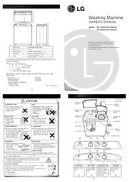 Lg washing machine owner's manual (49 pages). Lg Wp 570n Owner S Manual Manualzz