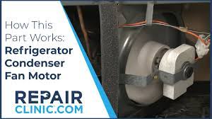 refrigerator condenser fan motor how