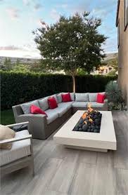 Custom Made Architectural Fire Pit Design