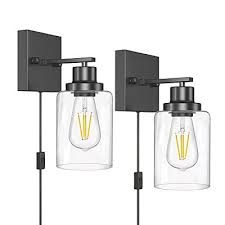 Bathroom Vanity Light Fixtures Black