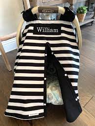 Baby Car Seat Covers Black And White