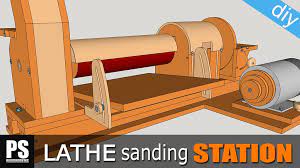 lathe sanding station thickness sander