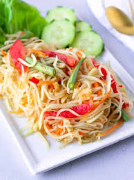 thai papaya salad thai caliente thai