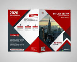 corporate bi fold brochure design free