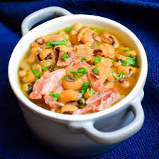 slow cooker black e peas with ham