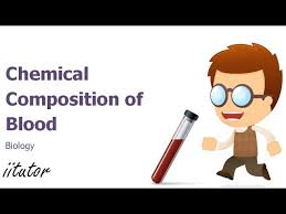 the chemical composition of blood