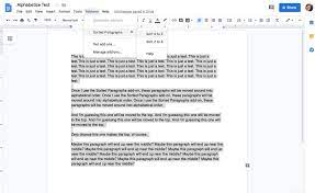Find synonyms for them to make your content. How To Alphabetize In Google Docs Using A Free Add On