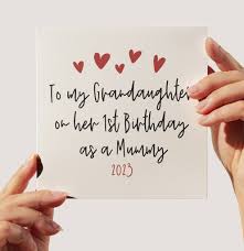 1st birthday as a mummy by parsy card
