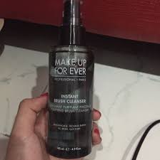 makeup forever instant brush cleanser