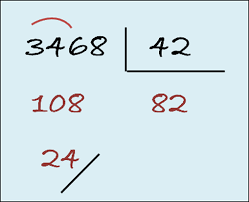 Resultado de imagen de division dos cifras