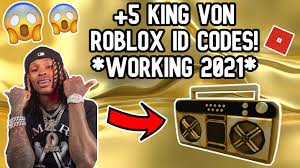 Do you need boombox roblox id? 5 King Von Roblox Id Codes Working 2021 Youtube
