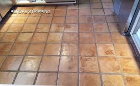 mexican pavers a k a saltillo cleaned